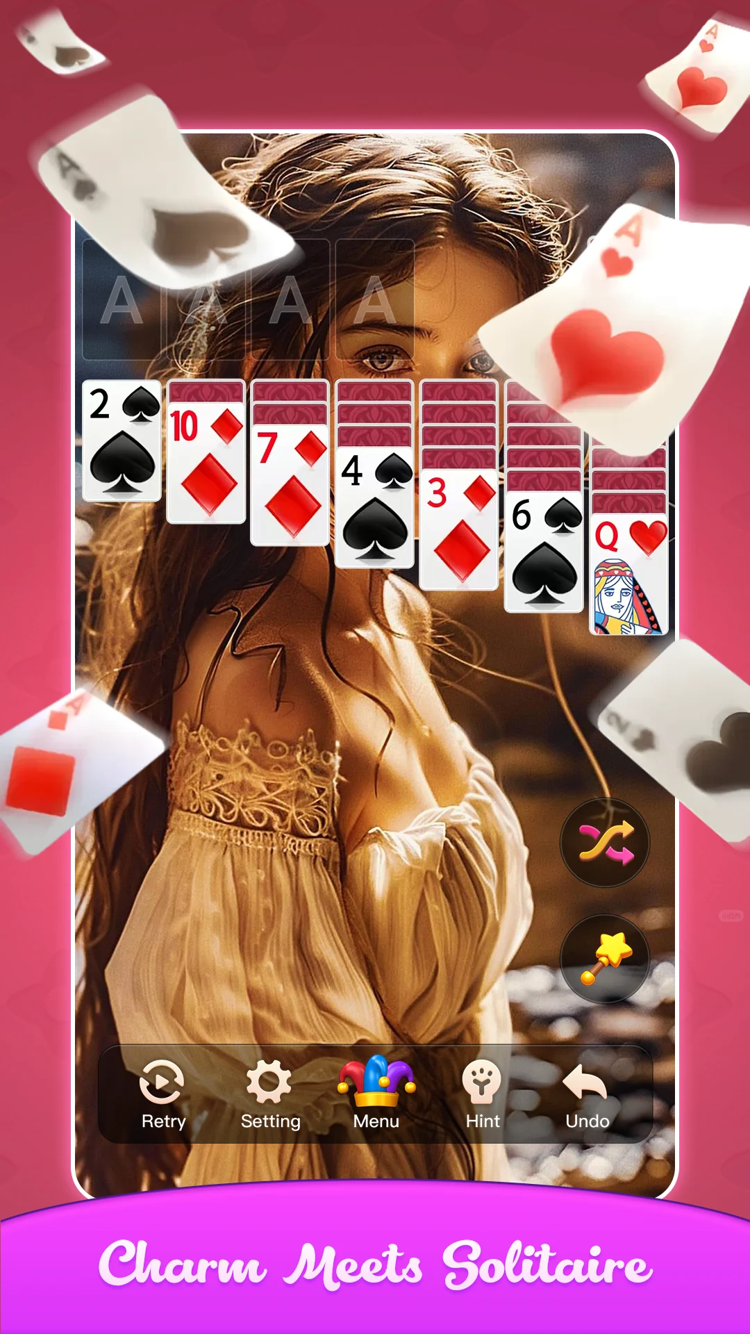 Solitaire Classic - Beauty screenshot